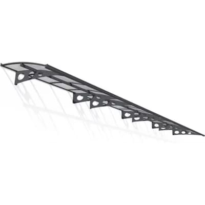 Palram | Canopia - Veranda- En Deurluifel Herald - Helder/grijs - 892x139cm