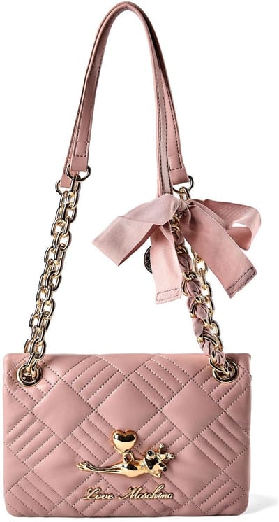 Love Moschino Frog Bag Schoudertas 22 cm - Dames - pink