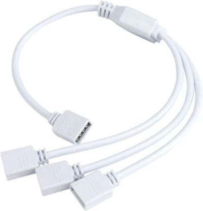 RGB LED Ribbon Connector 3 vrouwelijke uitgangen - Kunststof - SILUMEN