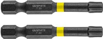 Graphite - TX30 Schroefbit - 50 mm - S2 Staal - Hoge Koppel