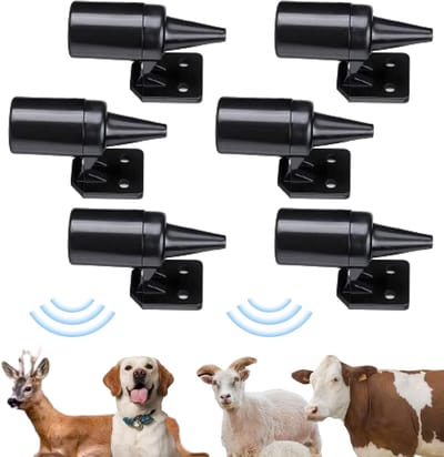 Effectieve Ultrasone Fluit voor Dierenafschrikking - 6 Stuks, Ideaal voor Wild zwijn en Wegdieren