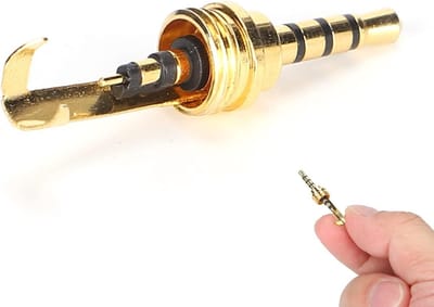 Oordopstekker - Audio Plug - Geluidsprojecten - Universeel 2.5mm - 30 stuks - Zwart