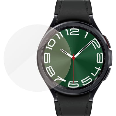 PanzerGlass Screenprotector geschikt voor Samsung Galaxy Watch 6 Classic - 47 mm Glazen | PanzerGlass Antibacterial Screenprotector - Case Friendly