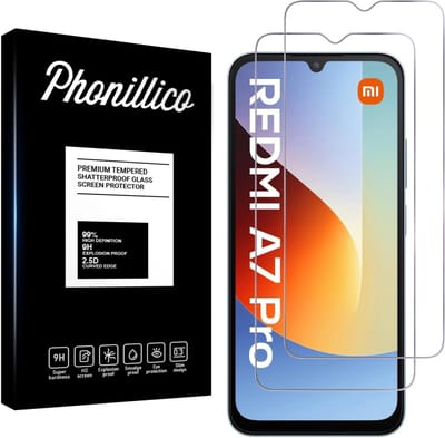 Screenprotector geschikt voor Xiaomi Redmi A7 pro 4G - 2 stuks Beschermglas van glas Transparante glazen schermbeschermfolie