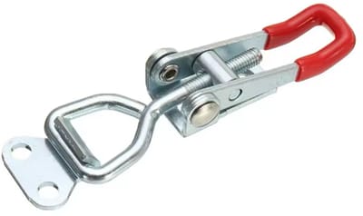 TLVX Sterke Stelbare Spansluiting 25x96mm – Klemsluiting – Tuimelklem – Kistsluiting – Gesp Sluiting – Meubelslot – Tuimelvergrendeling – Veilig en snel afsluiten van Kisten, Lades en Deuren – 1 stuks
