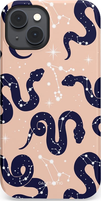 Casetastic Hoesje Geschikt voor Apple iPhone 14 Plus Magsafe - Stijlvolle Beschermende Duo-layer Case - Astro slang