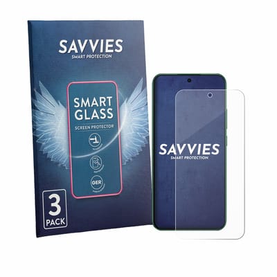 3 Stuks Savvies Screenprotector - geschikt voor Oppo F33 - beschermfolie glas transparant