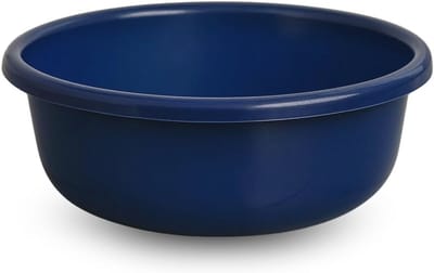 Ronde wastafel 6L van duurzaam kunststof - Multifunctionele wastafel voor keuken, tuin of badkamer - 32 cm