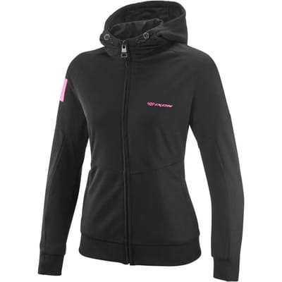 Motorjas IXON Touchdown Air Lady zwart / roze maat M