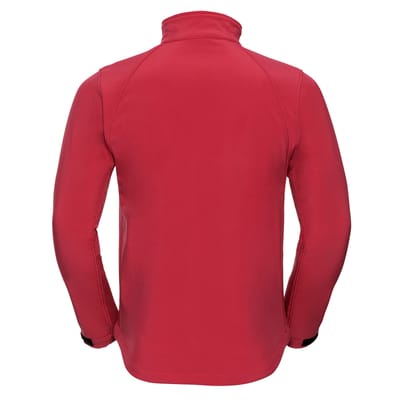 Russell Heren Soft Shell-jasje (Klassiek rood)