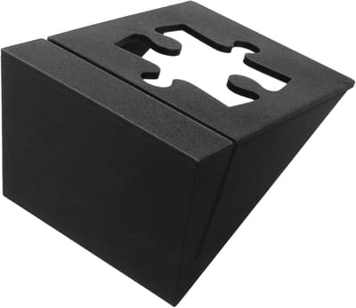 Puzzel Display Standaard - Deksel Houder - Puzzel Referentie - Ergonomische Kanteling - 13.5x10x8.3CM - Zwart
