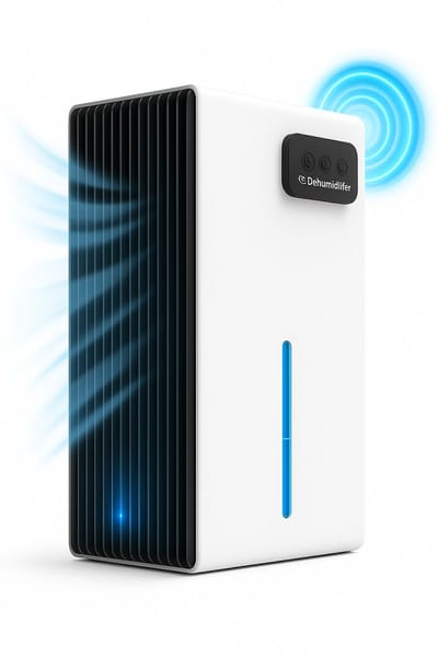 AG Luchtontvochtiger - Wit - Luchtreiniger - Dehumidifier - Grote watertank 2.5L capaciteit, 800ml/D ontvochtiging, 10-35m2 bereik -energiezuinig, verlichting 7 kleuren - Voor huis, kamer, badkamer & kelder