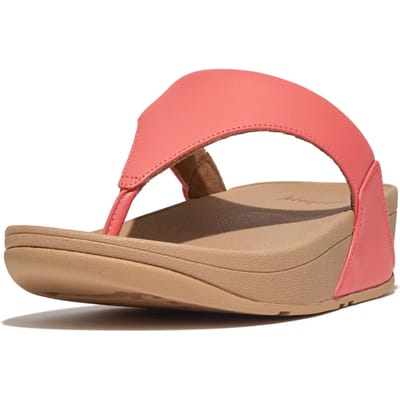 FitFlop Lulu Leather Toepost - maat 41 - Teenslippers Dames
