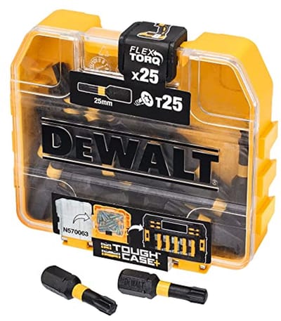Thekendisplay bit sets 21-delig zwart/geel