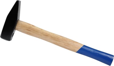 SW-Stahl 50107L Slotenmakershamer 1000g I gereedschapshamer met houten handvat van essen I hamer met kopgewicht 1000g