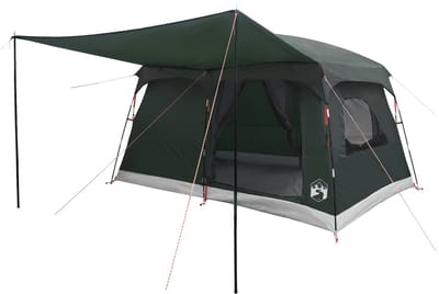 vidaXL - Familietent - 6-persoons - Leger - Groen - Polyester