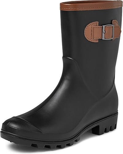 Gevavi boots - Laura Dameslaars - Dames regenlaarzen - PVC Zwart - Maat 37
