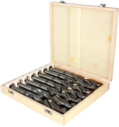 Metaalborenset HSS DIN345 MK3 7 delig 24-30 mm