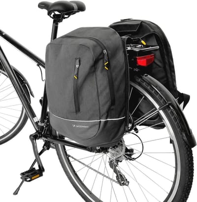 2-in-1 Fietstas en Rugzak - Waterdichte 30L Bagagedragertas voor Fiets