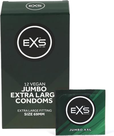 EXS JUMBO Large condooms (69mm) 12 stuks