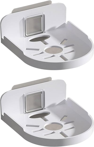 Camera Houder Set - Hoge Sterkte Bevestiging - Zonder Boren Montage - Beschermt Muur - 12 x 9.5 cm