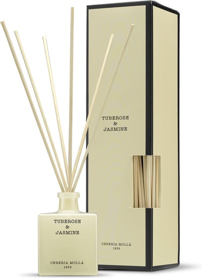 Cereria Mollà 1899 - Geurstokjes - Tuberose & Jasmine - 100ml.
