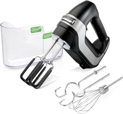 Handmixer Krachtig met 6 Snelheden en Turboknop Zwart