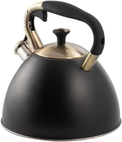 Waterkoker Roestvrijstaal - Fluitketel Theepot - Water Koken - Automatisch Fluitapparaat - 3L - Zilver