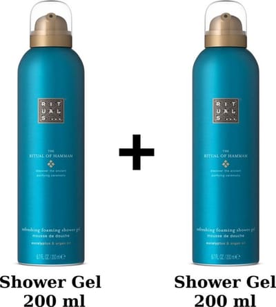 Rituals - Hammam - 2X Shower gel a 200 ml = 400 ml