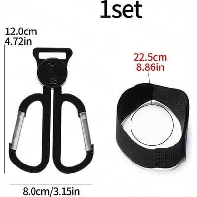 180° Roteerbare Geen-Boor Draagbare Dubbele Haak voor Elektrische Scooters Fietsen Multifunctionele Helmhanger, Tas Organizer Gebruikshaak 1pc