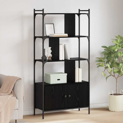 vidaXL Boekenkast 6-laags 76,5 x 30 x 154,5 cm Bewerkt hout