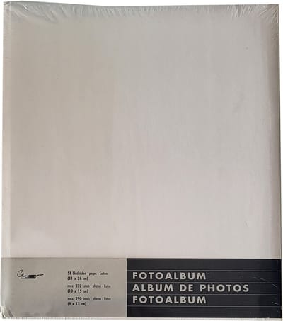 Fotoalbum 58 Pagina's Wit