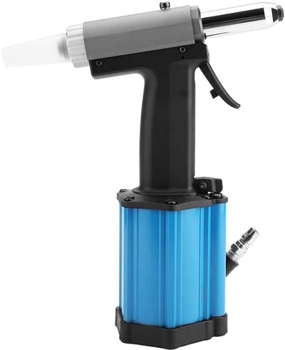 Pneumatisch Klinkpistool - Blindklinkset - Metaal Verbindingen - Eenzijdige Bediening - 2.4-4.8mm - Grijs