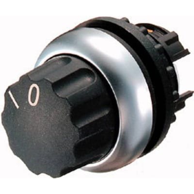 Eaton 216855 M22-WR Keuzetoets Vergrendelbaar Knop Zwart 1 x 40 ° 1 stuk(s) Single