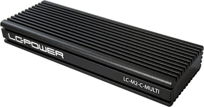 LC Power LC-M2-C-MULTI - opslagbehuizing - M.2 NVMe-kaart - USB 3.2 (Gen 2)