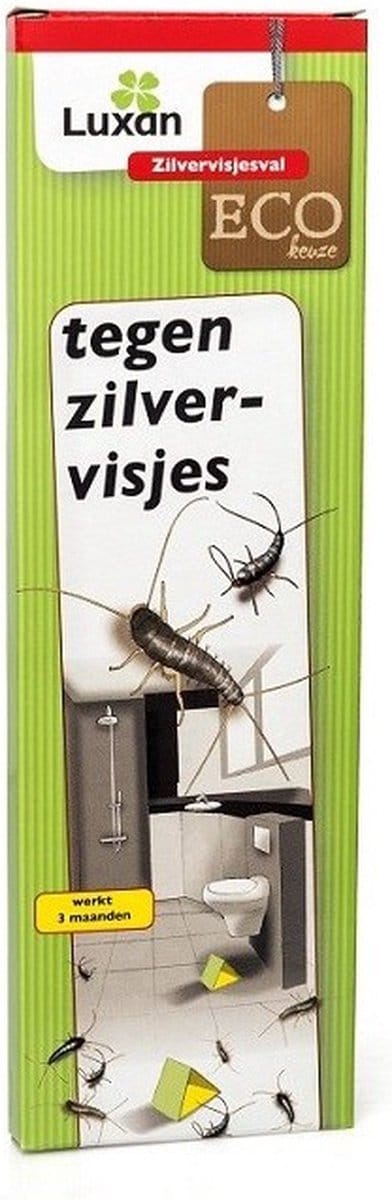 Zilvervisjesvallen 3 stuks 21,5 x 7 cm - ongedierte vallen - kruipend ongedierte - zilvervisjesbestrijding