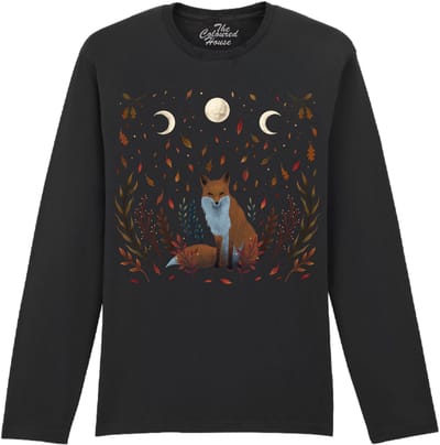 Vos Autumn Fox The Coloured House Longsleeve T-shirt XXL