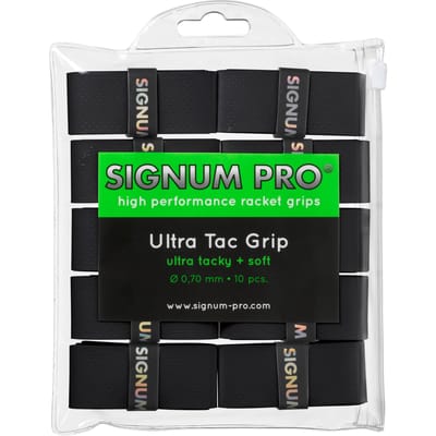 Signum Pro Ultra Tac Grip Verpakking 10 Stuks-Zwart
