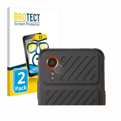 BROTECT - Screenprotector voor Samsung Galaxy XCover 7 (ALLEEN Camera Lens) - Folie Beschermfolie transparant 2 Stuks