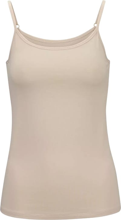 FALKE Daily Climate Control Outlast sneldrogend katoen top van onderlaag dames beige - maat XS