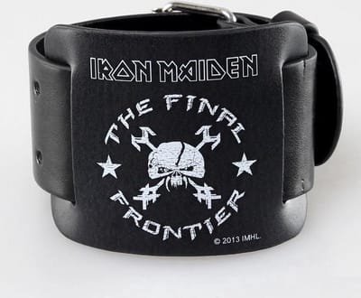 Iron Maiden - The Final Frontier - Leren Polsband