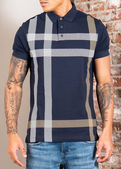 Polo Shirt Korte Mouw Barbour Blaine-poloshirt