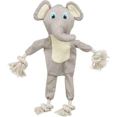 Pluche speelgoed olifant voor honden Trixie
