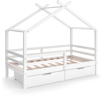 Vitalispa Luni Huisbed – 160 x 80 cm met opbergdozen Wit