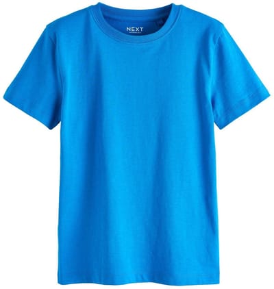 Next - Jongens - T-shirt met korte mouwen standaard pasvorm - Blauw