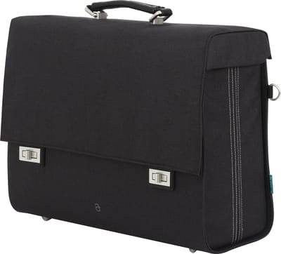 AROUND enkele laptop fietstas 17" Comfort, zwart