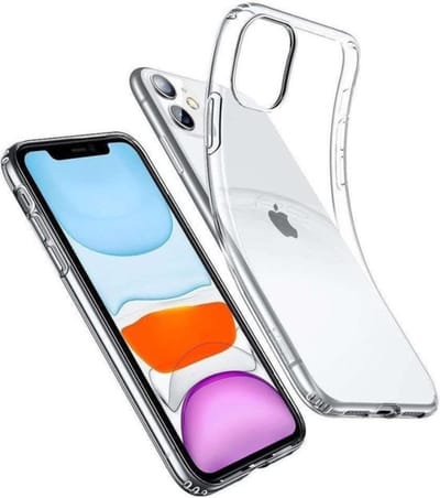 Hoesje geschikt voor iPhone 11 Pro Max - Backcover - Extra dun - Siliconen - Transparant