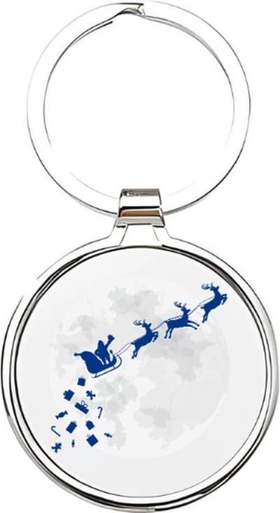 Akyol - merry christmas Sleutelhanger - Kerstmis - kerstliefhebbers - kerst - feestdagen - kerstcadeau - kerstcadeautje - kerstdagen - dennenboom - sneeuw - fijne feestdagen - kerstfeest - christmas - 4 x 7,5 CM