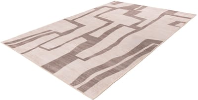Lalee Vloerkleed - Tapijt - Modern - Taupe - Digitaal geprint - Antislip-onderzijde - Wasmachinebestendig