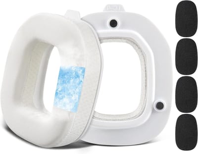 Vervangende koelgel oorkussens voor Astro A50X/A50 Gen4/A50 Gen5 headset, ademend en comfortabel met ijszijde en hoogdichtheidsschuim